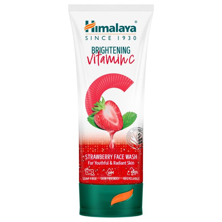 HIMALAYA (BRIGHTENING VITAMIN C STRAWBERRY FACEWASH)