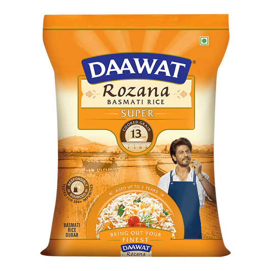 Daawat Rozana basmati (Super) rice