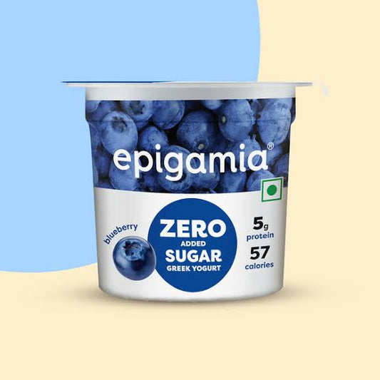 Epigamia Blueberry yogurt