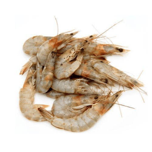 Small curry prawns (500g)