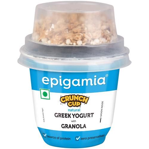 epigamia Crunchy cup Yogurt