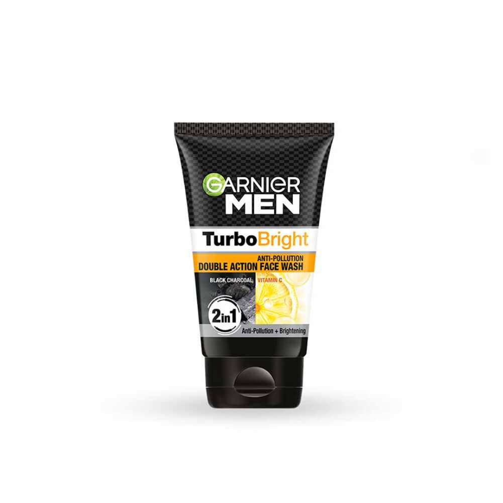 GARNIER MEN (TURBO FIGHT ANTI POLLUTION FACE WASH)