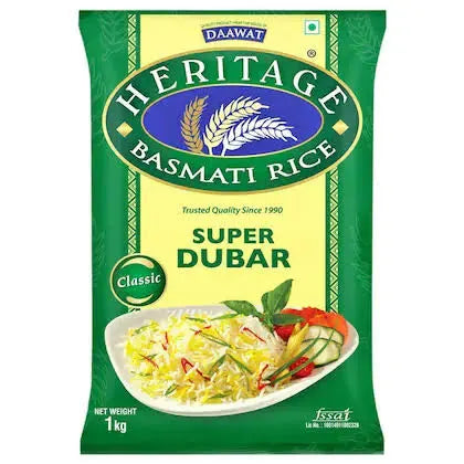 Heritage Basmati Rice Super Dubar